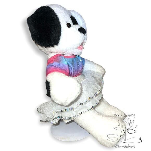 Build a Bear Cookies & Cream Pup in Shirt and Skirt - Picture 3 of 10